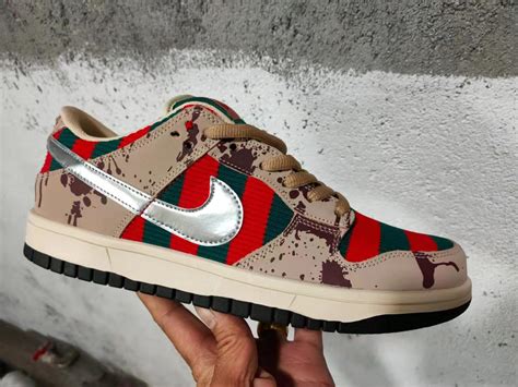 nike freddy krueger dunks|Freddy Krueger price.